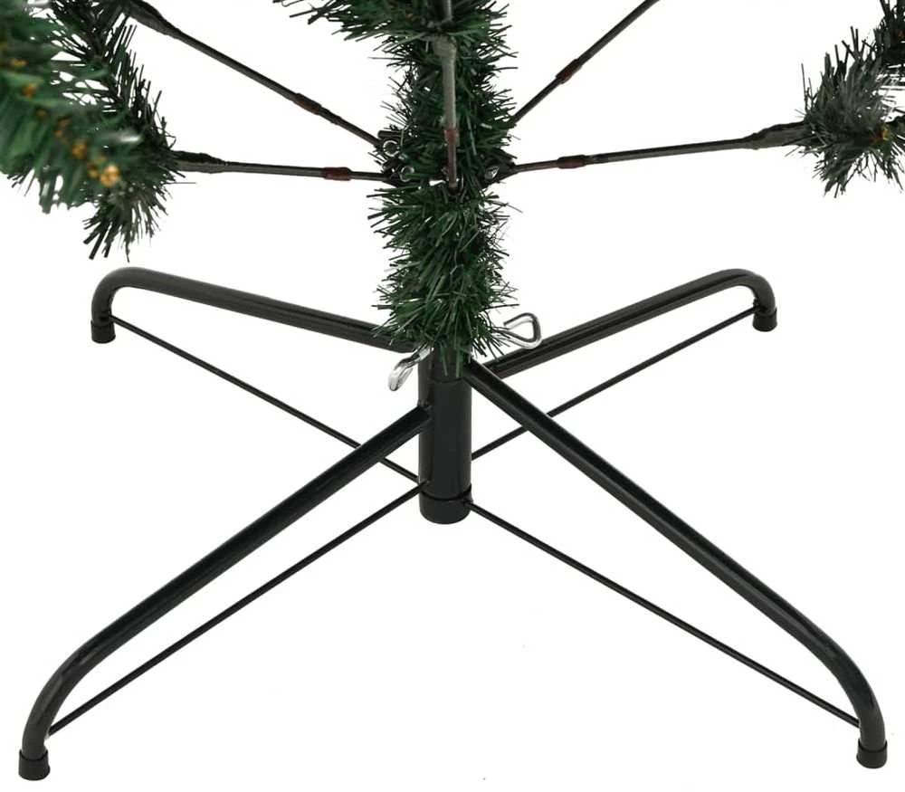 Dirbtinė Kalėdų eglutė su šarnyrinėmis šakomis/stovu, 150cm