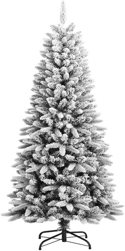 Dirbtinė Kalėdų eglutė su sniegu, 120cm, PVC ir PE