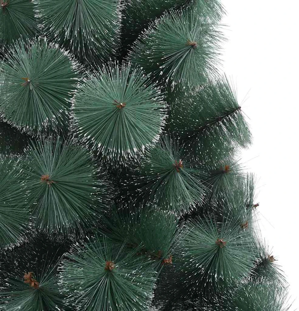 Dirbtinė Kalėdų eglutė su stovu, žalios spalvos, 210cm, PET
