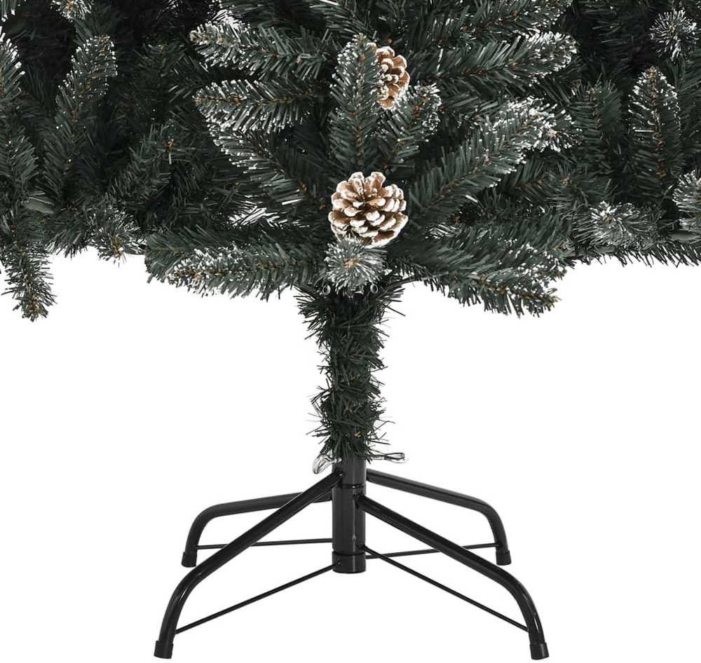Dirbtinė Kalėdų eglutė su stovu, žalios spalvos, 120cm, PVC