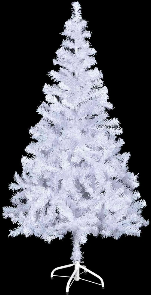 Dirbtinė Kalėdų eglutė su žaisliukais, 150cm, 380 šakų