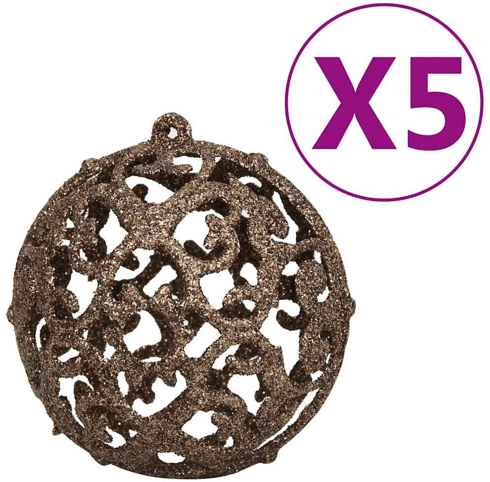 Dirbtinė Kalėdų eglutė su žaisliukais, auksinė, 120cm, PET