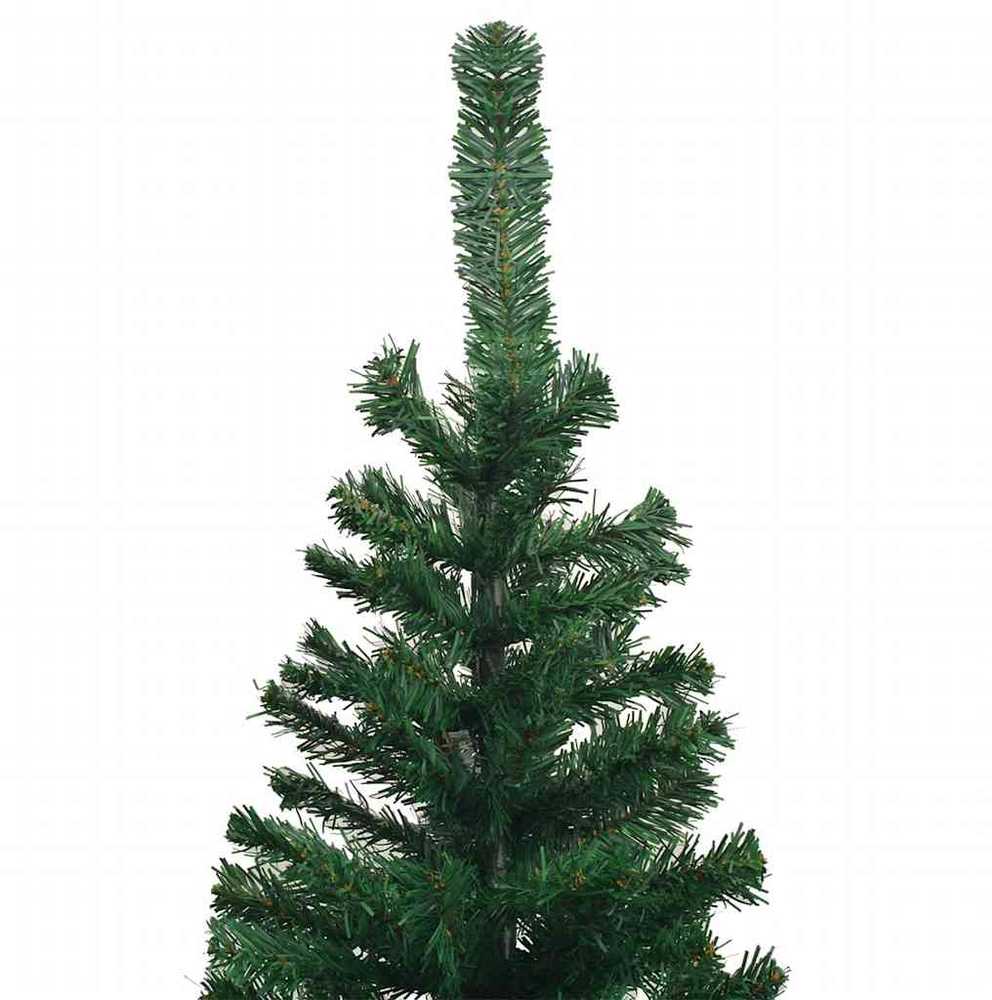 Dirbtinė Kalėdų eglutė su žaisliukais, žalia, 240cm, L