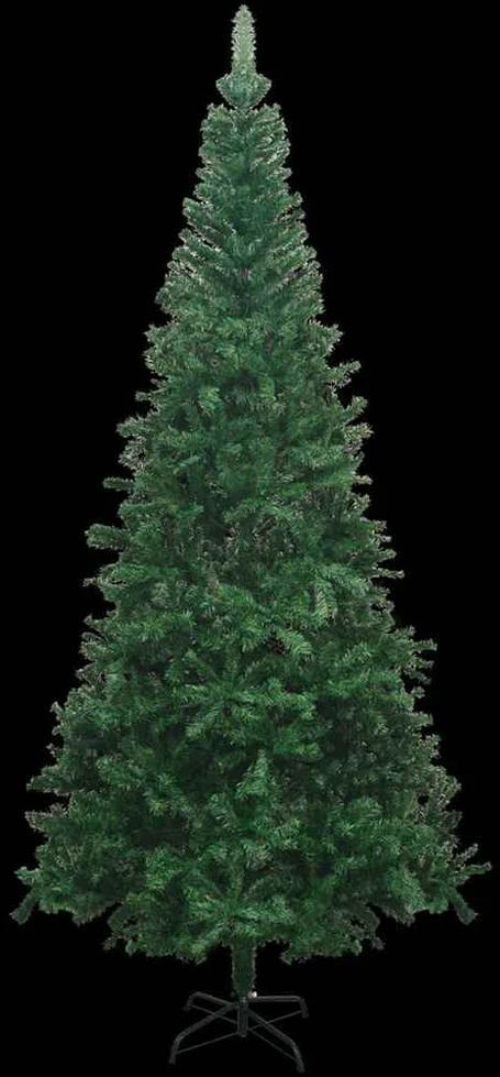 Dirbtinė Kalėdų eglutė su žaisliukais, žalia, 240cm, L