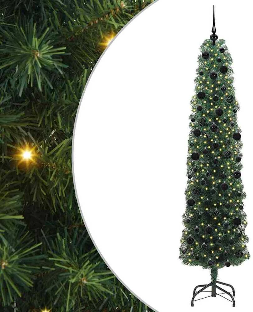 Dirbtinė Kalėdų eglutė Žalia 240 cm PVC, plienas ir plastikas