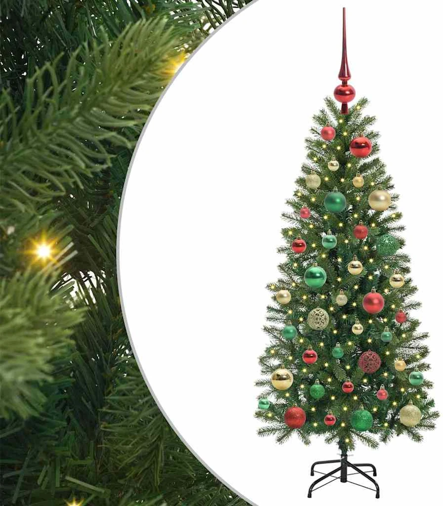 Dirbtinė Kalėdų eglutė Žalia 120 cm PE ir PVC