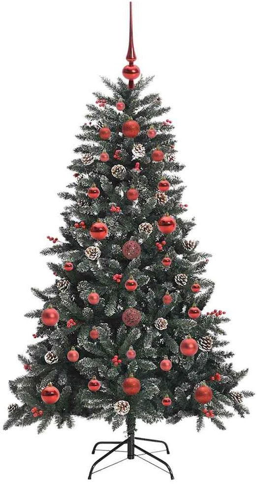 Dirbtinė Kalėdų eglutė Žalia 120 cm PVC, plastikas ir plienas