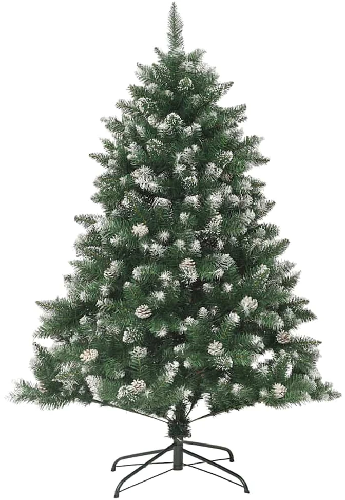 Dirbtinė Kalėdų eglutė Žalia 120 cm PVC, plastikas ir plienas