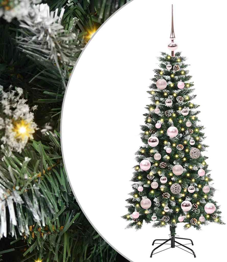 Dirbtinė Kalėdų eglutė Žalia 120 cm PVC, plastikas ir plienas