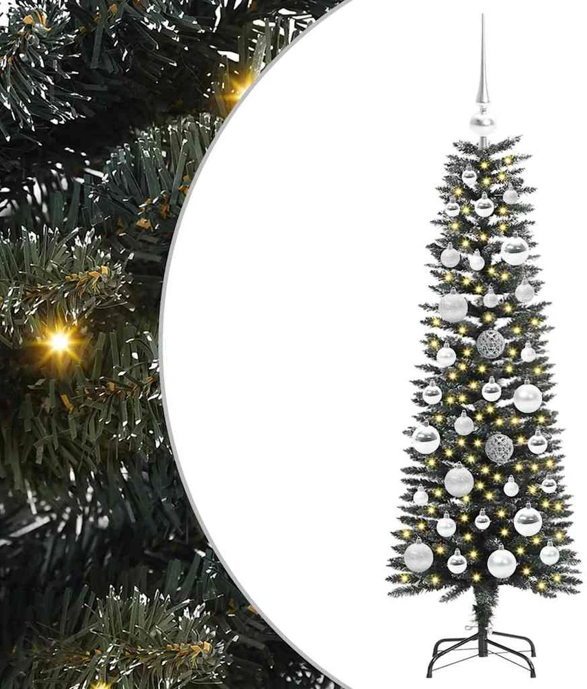 Dirbtinė Kalėdų eglutė Žalia 120 cm PVC, plastikas ir plienas