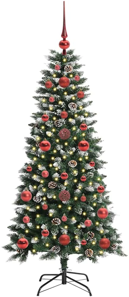 Dirbtinė Kalėdų eglutė Žalia 120 cm PVC, plastikas ir plienas