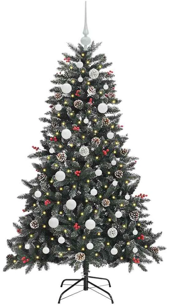 Dirbtinė Kalėdų eglutė Žalia 120 cm PVC ir plastikas
