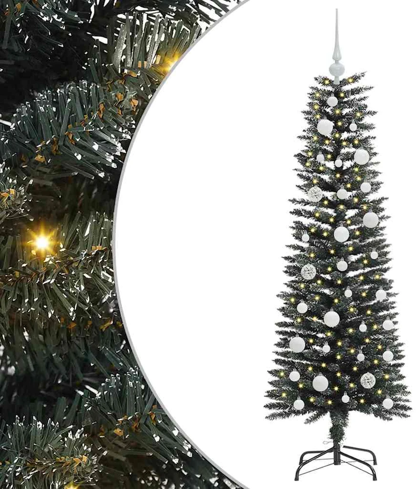 Dirbtinė Kalėdų eglutė Žalia 120 cm PVC, plastikas ir plienas