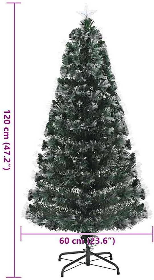 Dirbtinė Kalėdų eglutė Žalia 120 cm PVC