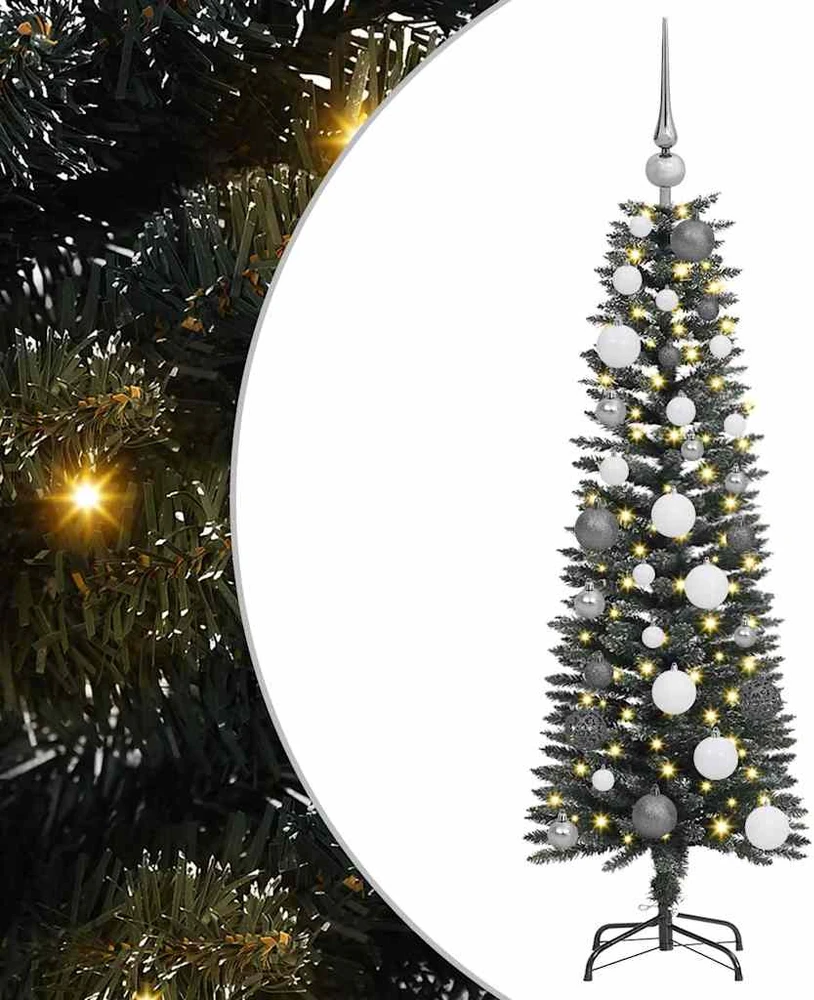 Dirbtinė Kalėdų eglutė Žalia 120 cm PVC, plastikas ir plienas
