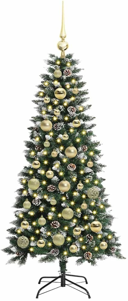 Dirbtinė Kalėdų eglutė Žalia 120 cm PVC, plastikas ir plienas
