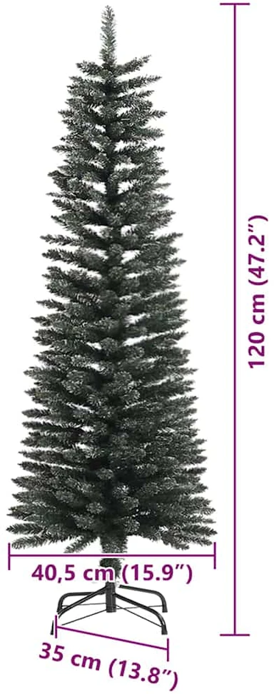 Dirbtinė Kalėdų eglutė Žalia 120 cm PVC, plastikas ir plienas