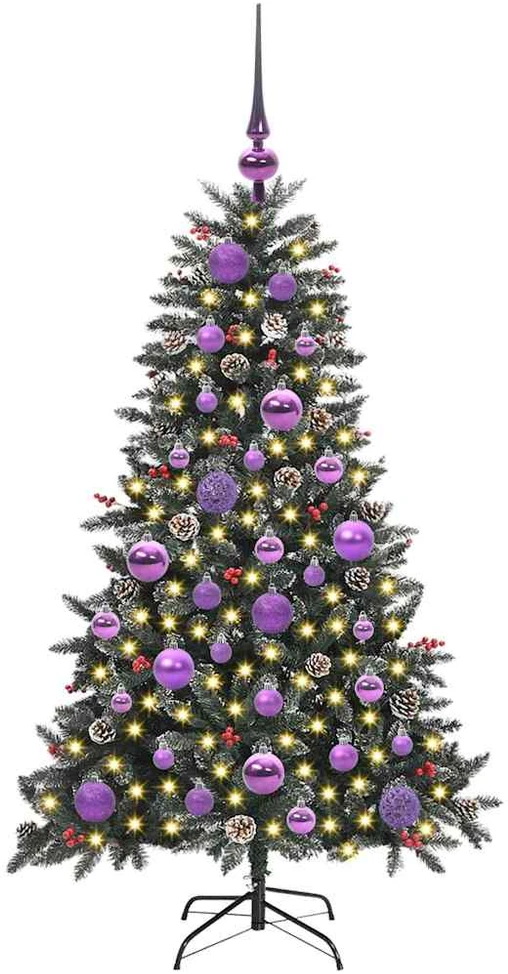 Dirbtinė Kalėdų eglutė Žalia 120 cm PVC ir plastikas