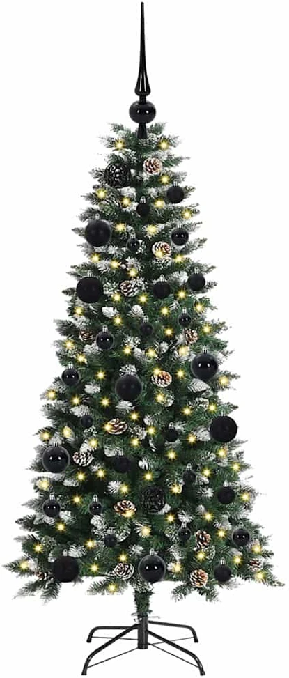 Dirbtinė Kalėdų eglutė Žalia 120 cm PVC, plastikas ir plienas