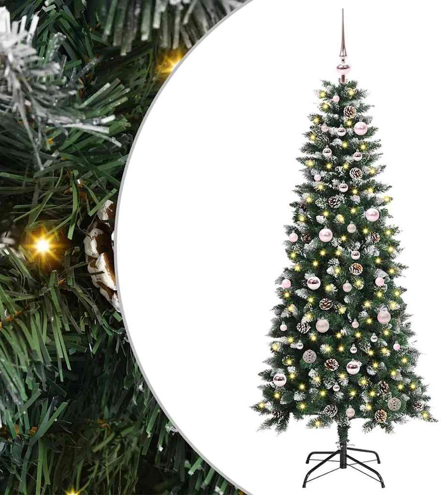 Dirbtinė Kalėdų eglutė Žalia 150 cm PVC, plastikas ir plienas