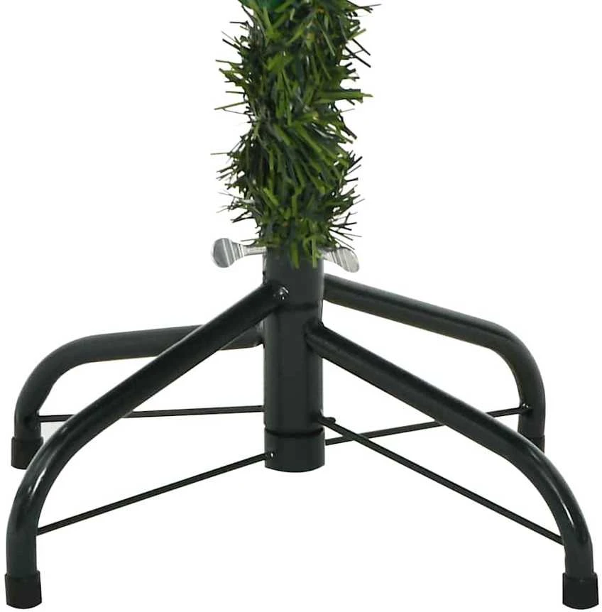 Dirbtinė Kalėdų eglutė 150 LED Šilta balta PVC ir metalas Žalia
