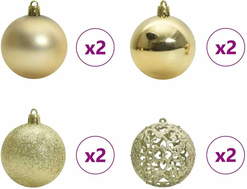 Dirbtinė Kalėdų eglutė Žalia 150 cm PVC, plienas ir plastikas