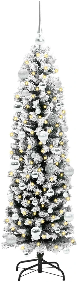 Dirbtinė Kalėdų eglutė Žalia 150 cm PVC, plienas ir plastikas