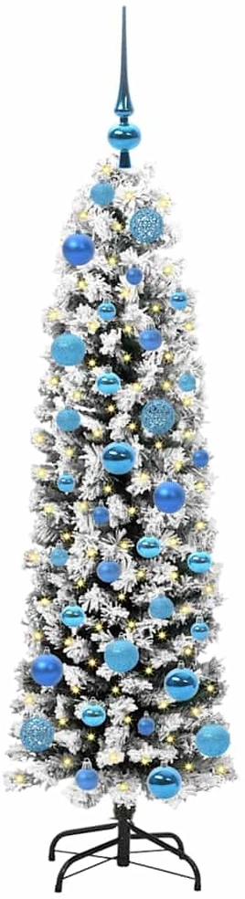 Dirbtinė Kalėdų eglutė Žalia 150 cm PVC, plienas ir plastikas