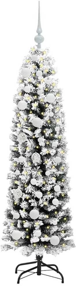 Dirbtinė Kalėdų eglutė Žalia 150 cm PVC, plienas ir plastikas