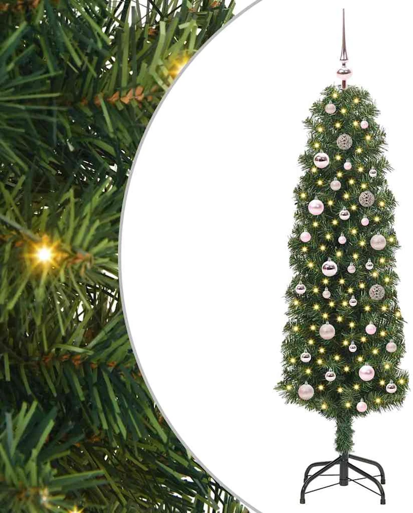 Dirbtinė Kalėdų eglutė Žalia 150 cm PVC, plienas ir plastikas