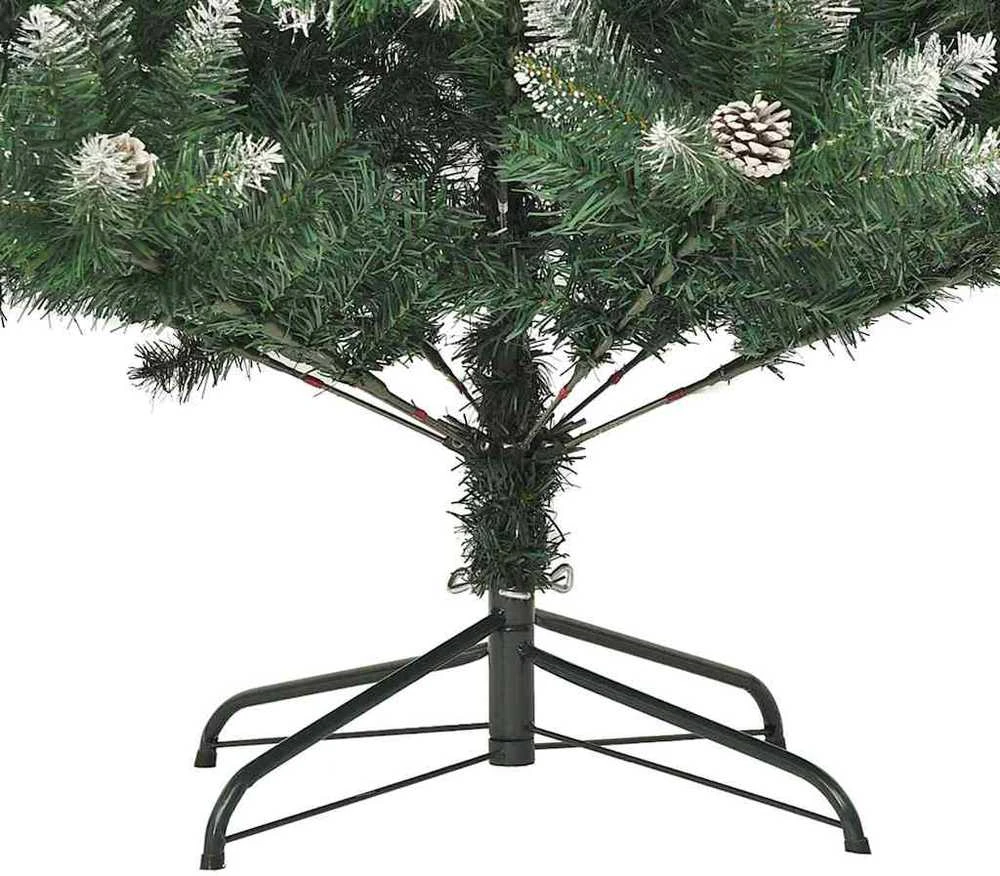 Dirbtinė Kalėdų eglutė Žalia 150 cm PVC, plastikas ir plienas