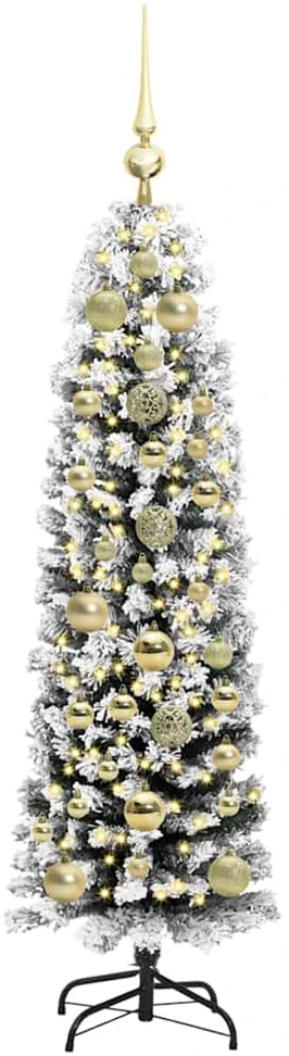 Dirbtinė Kalėdų eglutė Žalia 150 cm PVC, plienas ir plastikas