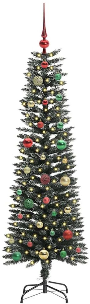 Dirbtinė Kalėdų eglutė Žalia 150 cm PVC, plastikas ir plienas