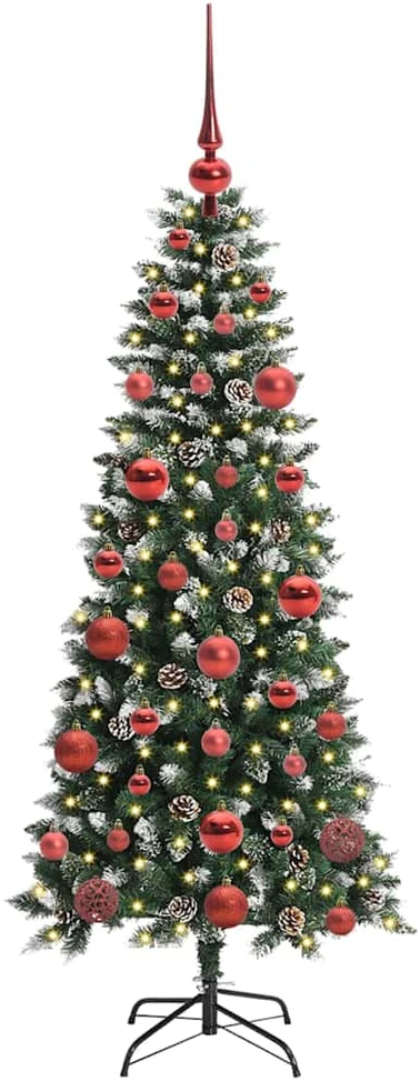 Dirbtinė Kalėdų eglutė Žalia 150 cm PVC, plastikas ir plienas