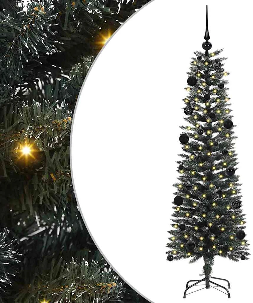 Dirbtinė Kalėdų eglutė Žalia 150 cm PVC, plastikas ir plienas