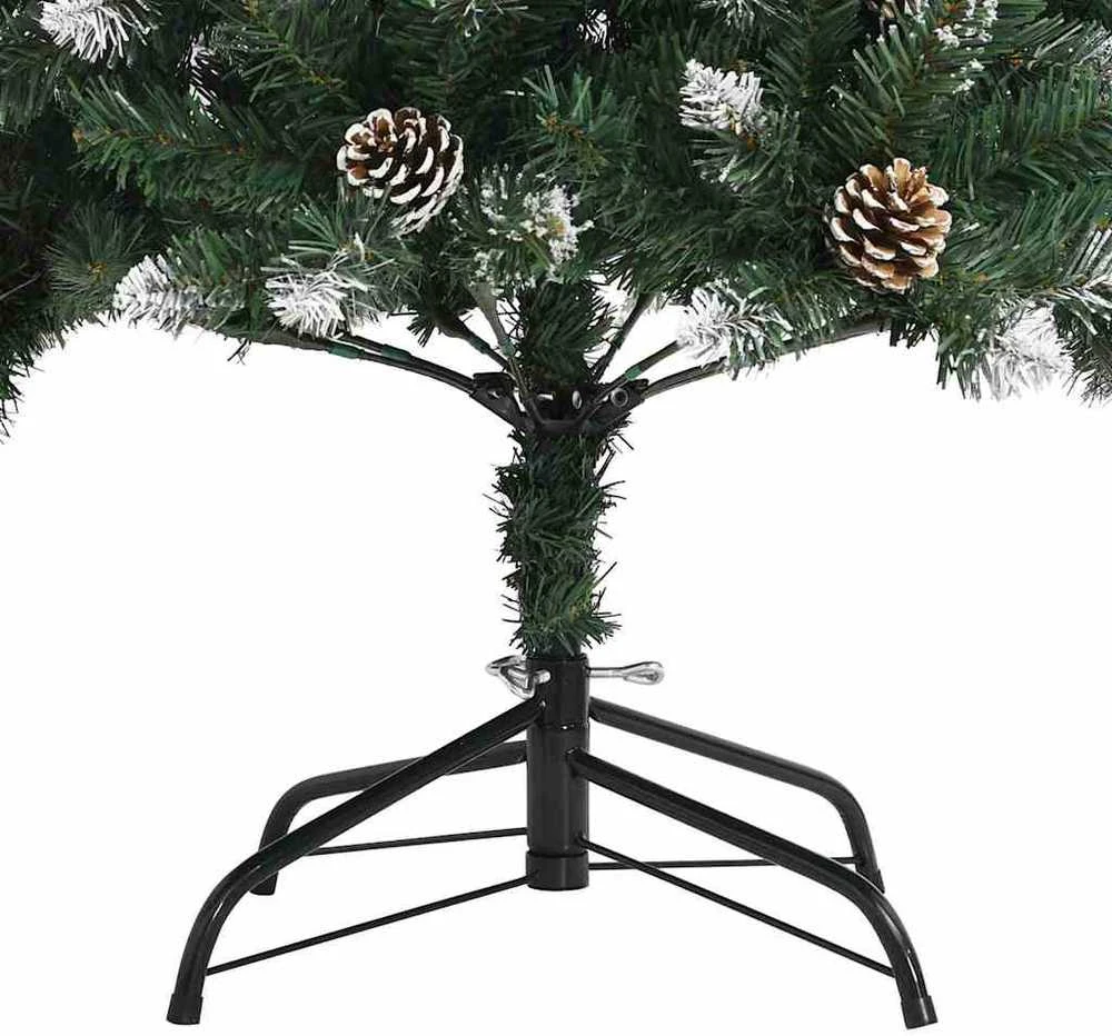 Dirbtinė Kalėdų eglutė Žalia 150 cm PVC, plastikas ir plienas