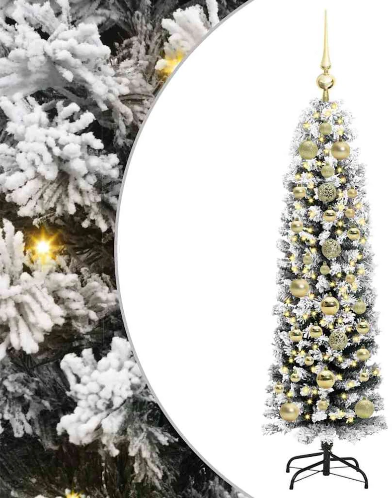 Dirbtinė Kalėdų eglutė Žalia 150 cm PVC, plienas ir plastikas