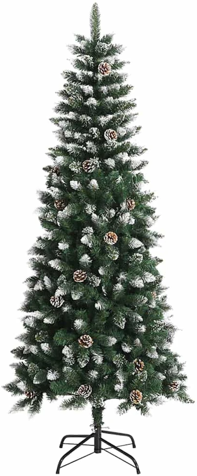 Dirbtinė Kalėdų eglutė Žalia 150 cm PVC, plastikas ir plienas