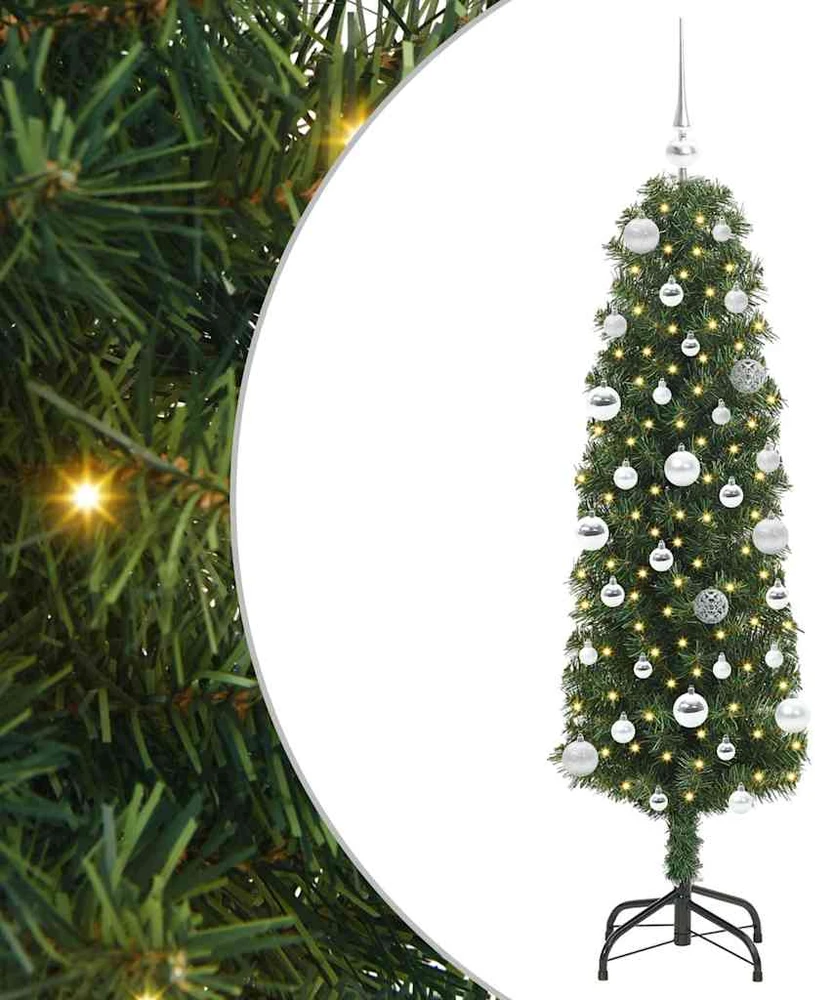 Dirbtinė Kalėdų eglutė Žalia 150 cm PVC, plienas ir plastikas