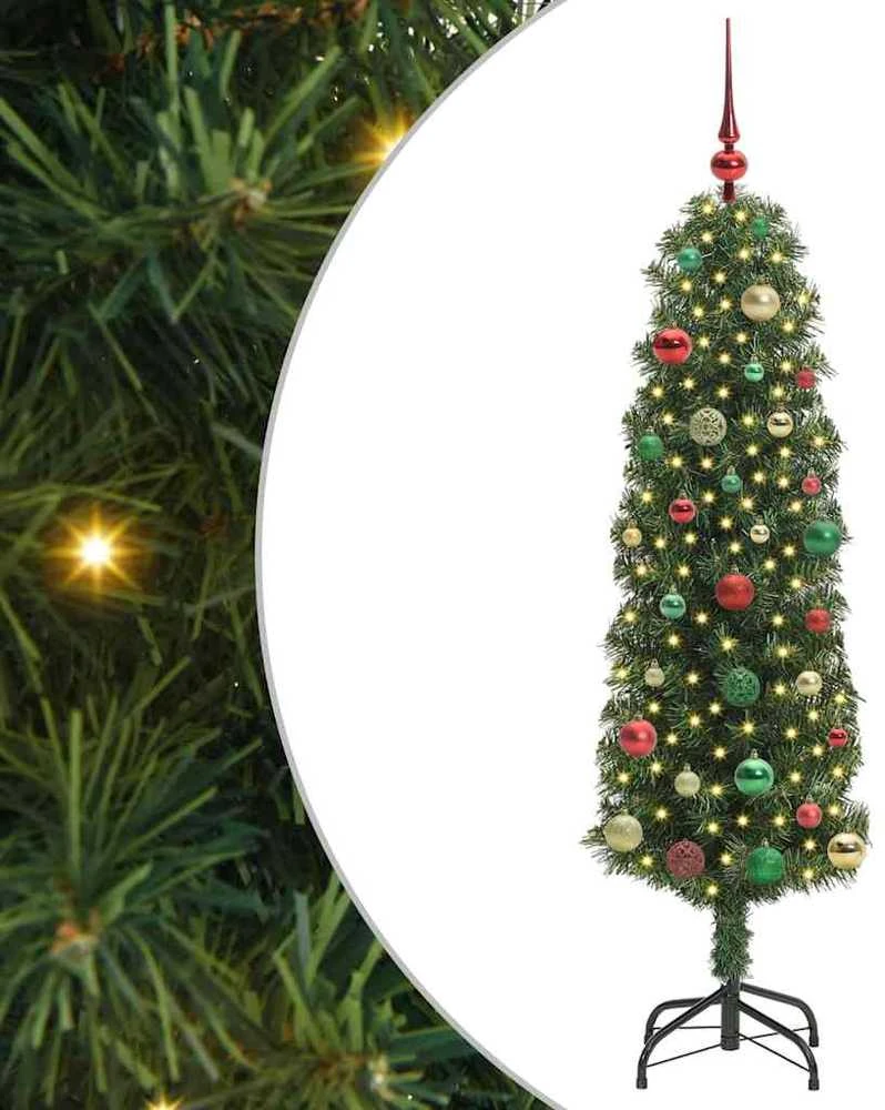 Dirbtinė Kalėdų eglutė Žalia 150 cm PVC, plienas ir plastikas