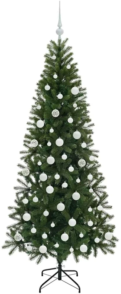 Dirbtinė Kalėdų eglutė Žalia 180 cm PE ir PVC