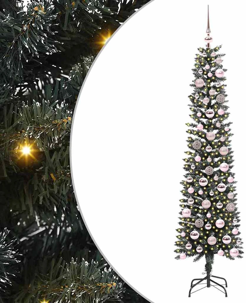 Dirbtinė Kalėdų eglutė Žalia 180 cm PVC, plastikas ir plienas