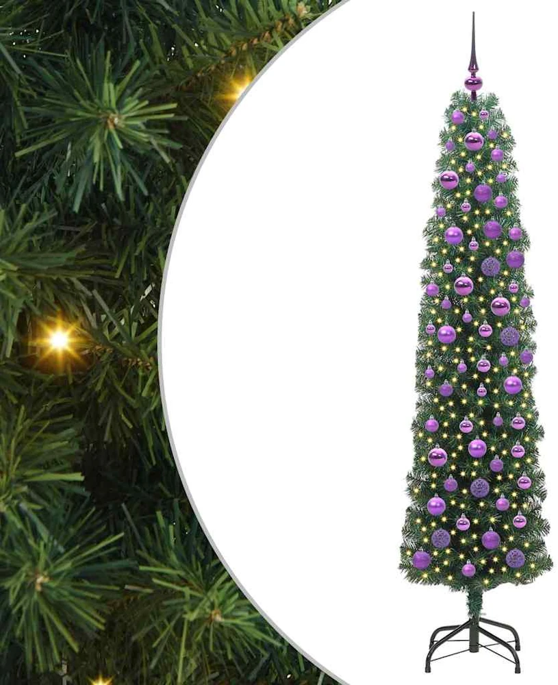 Dirbtinė Kalėdų eglutė Žalia 180 cm PVC, plienas ir plastikas