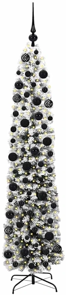 Dirbtinė Kalėdų eglutė Žalia 180 cm PVC, plienas ir plastikas
