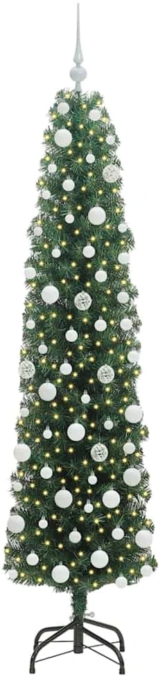 Dirbtinė Kalėdų eglutė Žalia 180 cm PVC, plienas ir plastikas