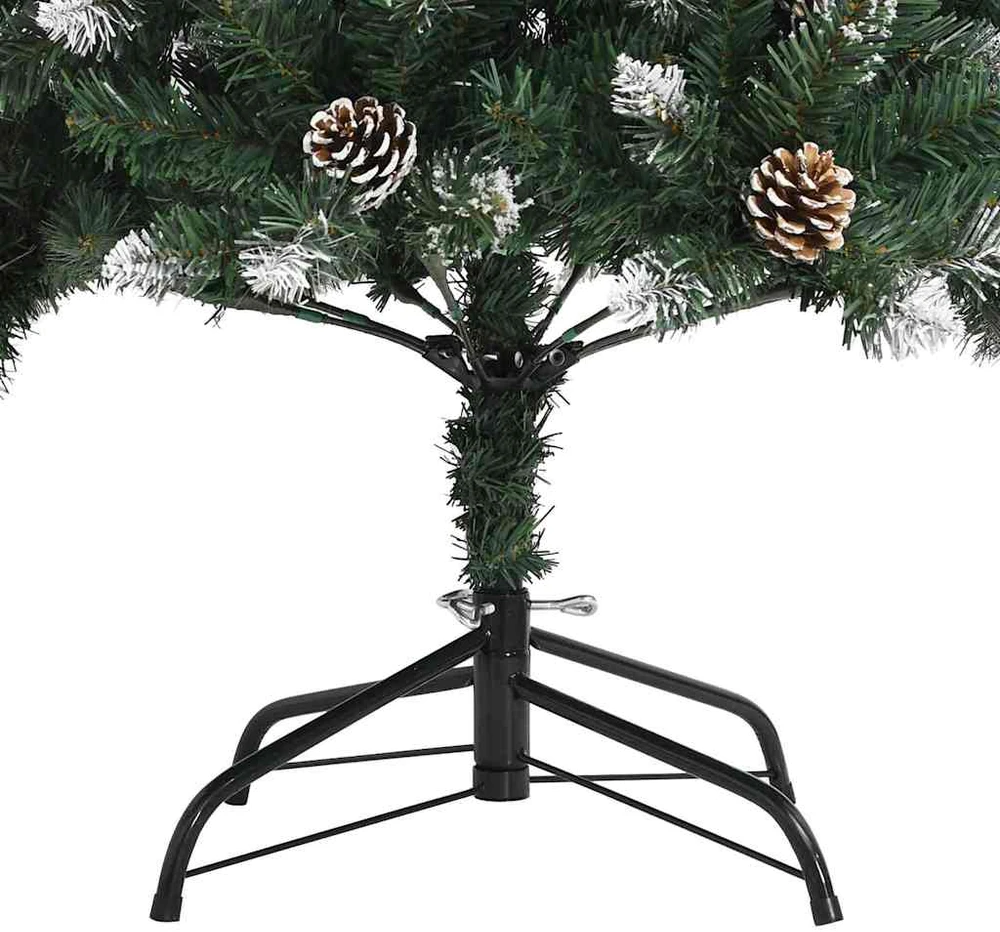Dirbtinė Kalėdų eglutė Žalia 180 cm PVC, plastikas ir plienas