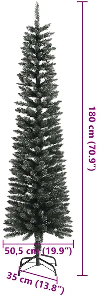 Dirbtinė Kalėdų eglutė Žalia 180 cm PVC, plastikas ir plienas