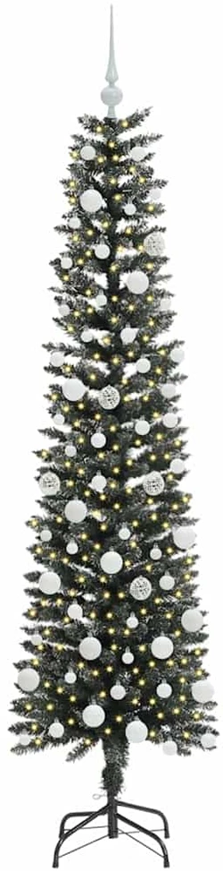 Dirbtinė Kalėdų eglutė Žalia 180 cm PVC, plastikas ir plienas