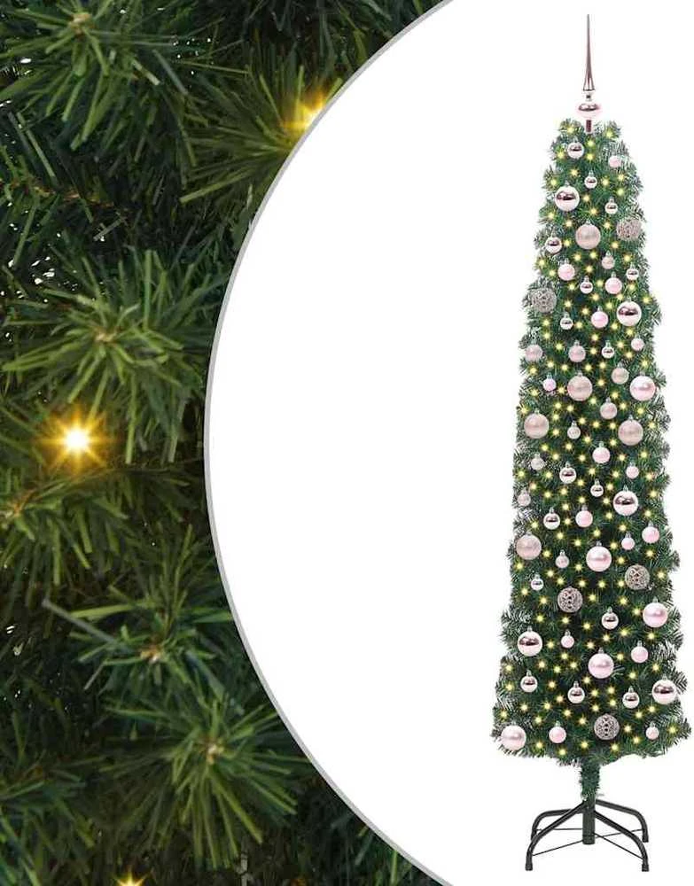 Dirbtinė Kalėdų eglutė Žalia 180 cm PVC, plienas ir plastikas