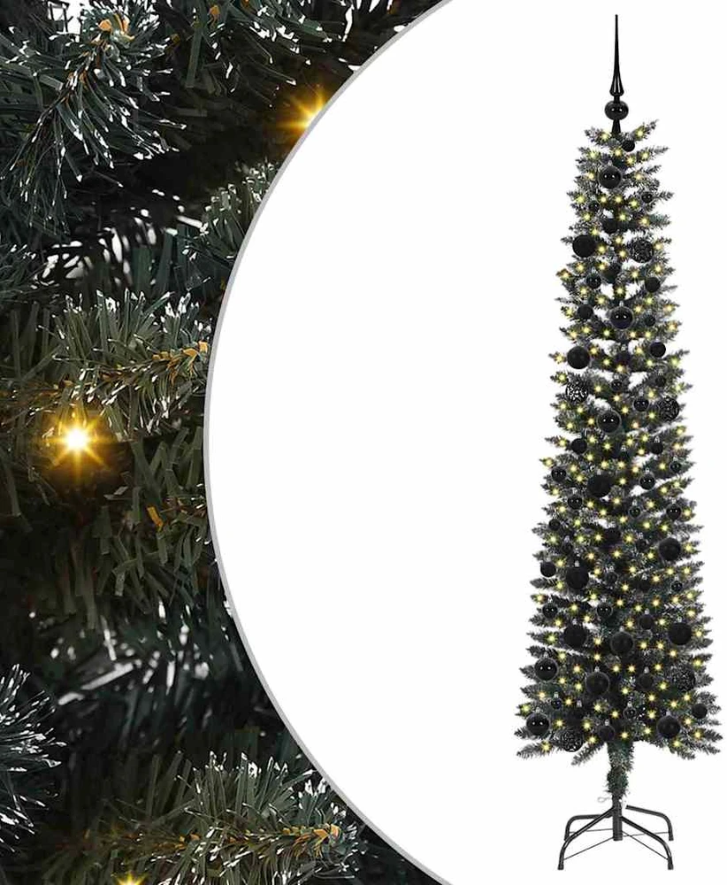 Dirbtinė Kalėdų eglutė Žalia 180 cm PVC, plastikas ir plienas